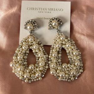Pearl earrings